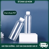 PE04 - Chai lọ nhựa PET, nắp nhựa vặn, nhiều dung tích 5ml 10ml 20ml 30ml 50ml PE04