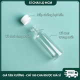 PE04 - Chai lọ nhựa PET, nắp nhựa vặn, nhiều dung tích 5ml 10ml 20ml 30ml 50ml PE04