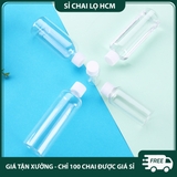 PE04 - Chai lọ nhựa PET, nắp nhựa vặn, nhiều dung tích 5ml 10ml 20ml 30ml 50ml PE04