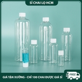 PE04 - Chai lọ nhựa PET, nắp nhựa vặn, nhiều dung tích 5ml 10ml 20ml 30ml 50ml PE04