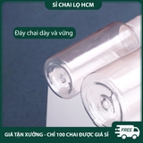 PE17 - Chai nhựa PET nắp bật dùng chiết mỹ phẩm du lịch, mực, màu... nhiều dung tích -  PE17