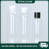 PE17 - Chai nhựa PET nắp bật dùng chiết mỹ phẩm du lịch, mực, màu... nhiều dung tích -  PE17