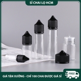 PE18 - Chai nhựa PET đầu nhọn nhỏ giọt 10ml 15ml 30ml 50ml 100ml PE18