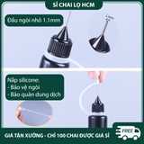PE20 - Chai nhựa PET ngòi kim, thân màu đen chống oxy hóa PE20