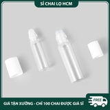 PE22 - Chai thủy tinh chiết nước hoa, tinh dầu 1ml/ 2ml/ 3ml/ 5ml, chai lăn bi chiết nước hoa, nhỏ gọn - PE22