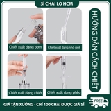 PE22 - Chai thủy tinh chiết nước hoa, tinh dầu 1ml/ 2ml/ 3ml/ 5ml, chai lăn bi chiết nước hoa, nhỏ gọn - PE22