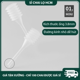 PE24 - Ống nhựa bơm hút chiết nước hoa, tinh dầu nhỏ giọt dung tích 3ml, ống nhỏ gọn dễ mang theo - PE24