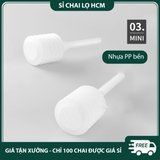 PE24 - Ống nhựa bơm hút chiết nước hoa, tinh dầu nhỏ giọt dung tích 3ml, ống nhỏ gọn dễ mang theo - PE24