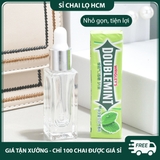 PE28 - Chai thủy tinh nhỏ giọt trong suốt nắp mạ vàng dùng chiết serum, tinh dầu, mỹ phẩm các loại 3ml 5ml 7ml 10ml 20ml PE28