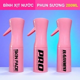 Bình xịt nước áp suất N2 Pink phun sương nano 200ml
