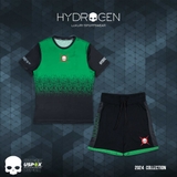 Bộ Hydrogen HEROES CRUMBLE TECH Black Green 2024