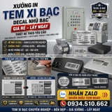 In tem xi bạc