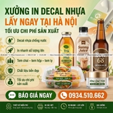 In decal nhựa