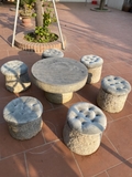 Bàn đá - Cối đá