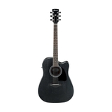 Đàn Guitar Acoustic Ibanez AW84CE Weathered Black Open Pore