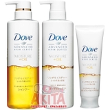 Bộ gội xả hấp DOVE Moisture+Oil