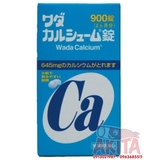 Viên uống bổ sung Canxi màu xanh dương (900 viên) - Wada Calcium