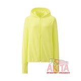 Áo chống nắng UPF40 dạng làm mát Airism Uniqlo (màu 42 yellow)