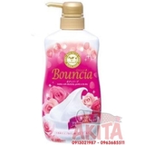 Sữa tắm Bounica 450ml màu hồng (dưỡng ẩm tự nhiên)