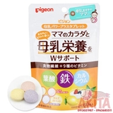 Viên uống Pigeon bổ sung axit Folic và 9 loại vitamin cho mẹ bầu, cho con bú