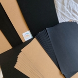 Giấy Kraft Nâu Dày