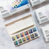 Màu nước Winsor & Newton Cotman - Sketch's pocket box ( 12 màu halfpan )