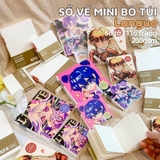 Sổ Vẽ Mini Languo Bo Góc 200gsm