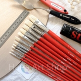 Cọ Vẽ Đầu Bằng Lông Lợn Sunway B330SF