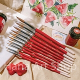 Cọ Vẽ Đầu Tròn Lông Chồn MixMulti Lith Lynna