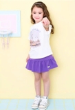Áo cotton tay bèo It's your day bé gái Andi. HA3441