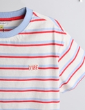 Áo cotton kẻ bé trai Curly. HA0079 (một số thiếu tag ngực)