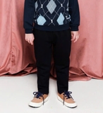 Quần nỉ da cá trơn đen bé trai Jelis. HA4459