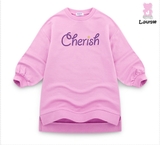 Áo váy nỉ da cá Cherish bé gái Jelis. HA2809