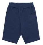 Quần cotton lửng bé trai bé gái Cún xanh baby. HA2209