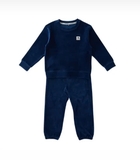 Bộ cotton nhung trơn bé trai bé gái 6 màu BD. HA4966