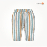 Quần lửng cotton sọc 3 màu bé trai bé gái MM. HA1109