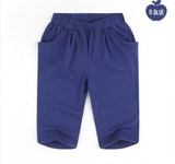 Quần cotton lửng trơn bé trai bé gái Andi. HA3598