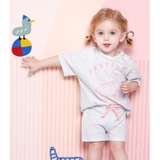 Bộ cotton, cotton xước hè cho bé xuất Hàn. HA2021 (tổng hợp nhiều mẫu)