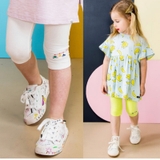 Quần legging lửng hoạ tiết 3 đứa trẻ PM. HA0513 (5 màu)
