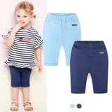 Quần leg lửng giả bò bé gái MM. HA2201 (2 màu)
