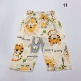 [Organic cotton] Quần lửng cotton giấy May-kids xuất Hàn size 150 (33-39kg)