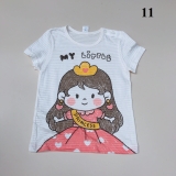 Áo cộc tay cotton giấy / cotton xước May size 100