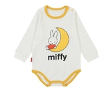 Body cotton tam giác dài tay thỏ trắng bé trai bé gái Miffy. HA0838