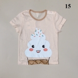 Áo cộc tay cotton giấy / cotton xước May size 100