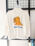 Áo khoác kéo khóa bé trai bé gái cotton xước MM. HA4281
