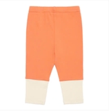 Quần leg thun cam phối ống bé trai bé gái Cún xanh baby. HA3576
