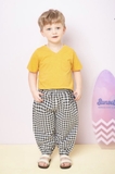Quần kẻ caro bo chun bé trai bé gái Jelis. HA4762