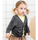 Áo khoác cardigan cotton xước 2 túi Pim. HA0629 (4 màu)
