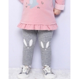 Quần legging lót lông tai thỏ MM. HA0081 (4 màu)