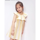Váy kẻ vàng cho bé gái. HA2173